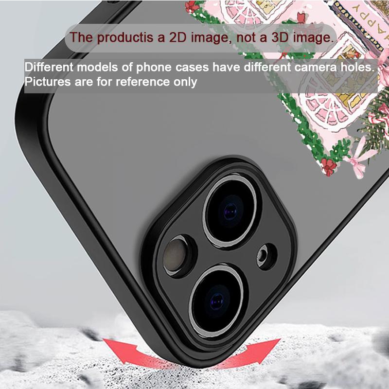Rural Building Snow Scenery Christmas Phone Case for Samsung Galaxy S25 Ultra S25+ S24 S23 Ultra S22 Plus S21 FE S20 Hard Cover