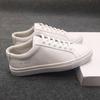 Cowhide Version of White Shoes Women's Shoes Flat Leather Casual Shoes Single Shoes Versatile Couple Board Shoes Women