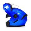 Full Face Motorcycle Helmet With Dual Visors Flip-Up Design Men Women All Season Riding