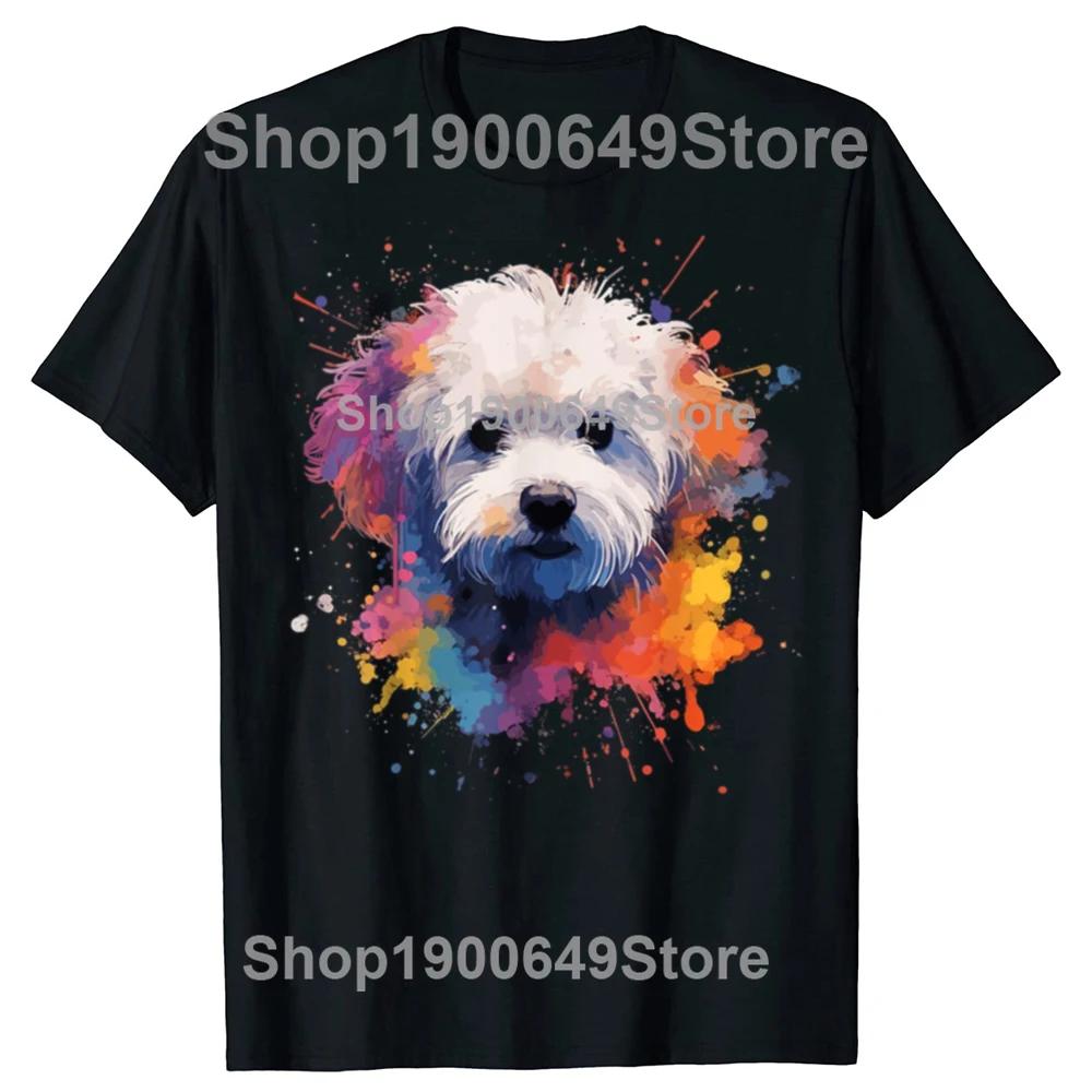 

Funny Bichon Frise Dog T Shirts Summer Style Graphic Cotton Streetwear Short Sleeve Birthday Gifts Tshirt Mens Clothing 4XL