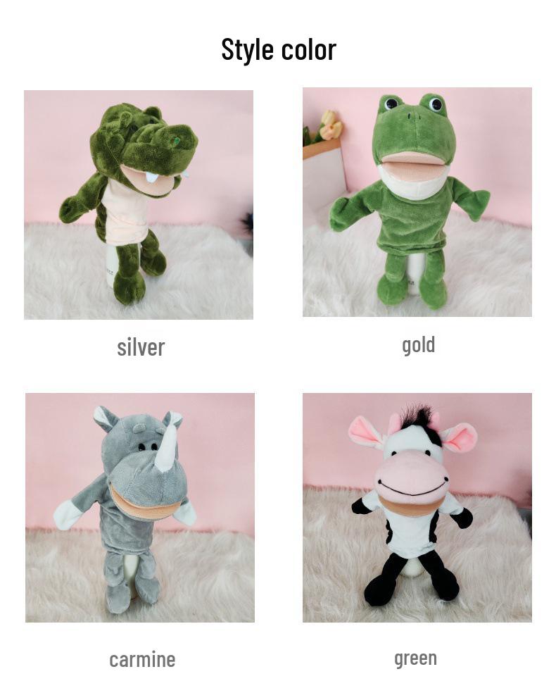 Animal Hand Puppet for Kids: Interactive Ventriloquism & Early Education Toy