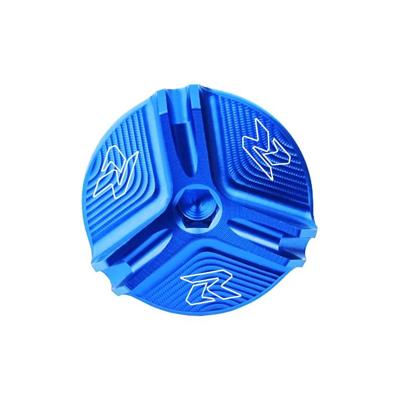 

Болт крышки моторного масла Защитные аксессуары для крышки топливного бака для Suzuki GSXR GSX-R 600 750 1000 1000 R/X gsx-r1000 2003-2025 синий