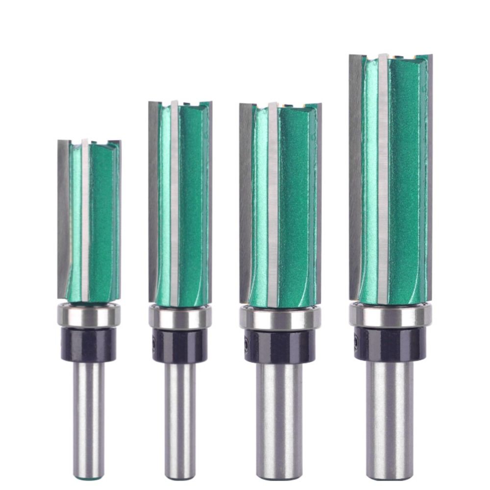 8/12mm Carpenter Milling Cutter Straight Trimmer Bits Durable Woodworking Router Bit