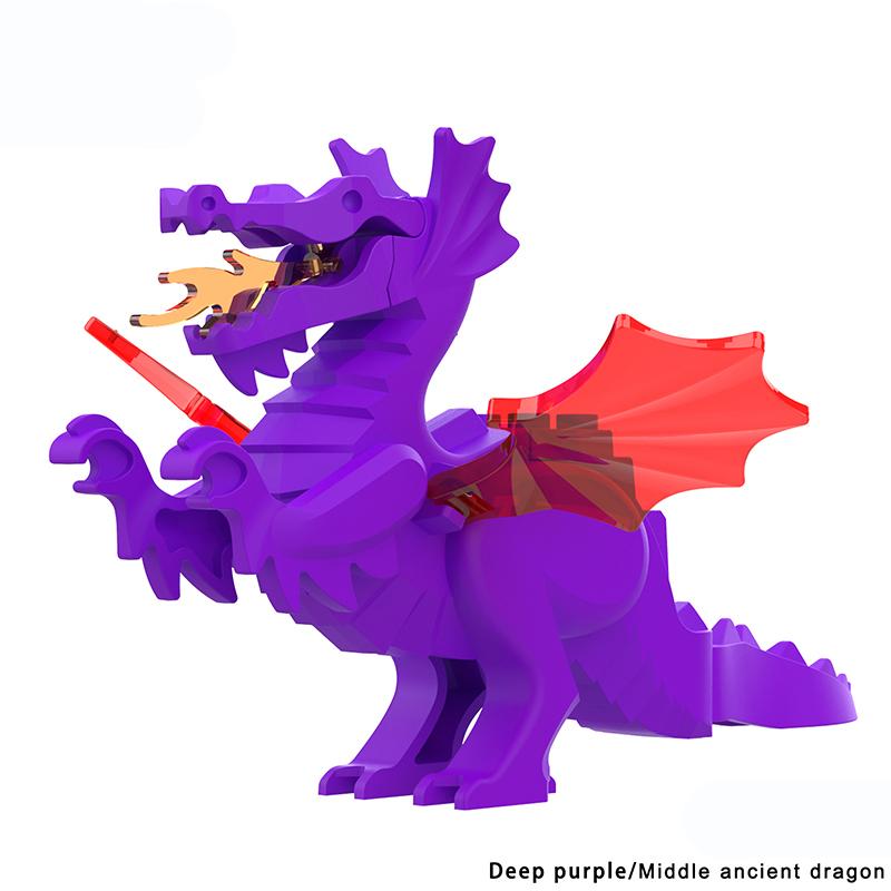 Hochwertiger Moc Hochwertig Kreativ Hochwertig Mittelalterliche Fantasy-Kreatur Hochwertige Action Hochwertige Figuren Bausatz Hochwertig