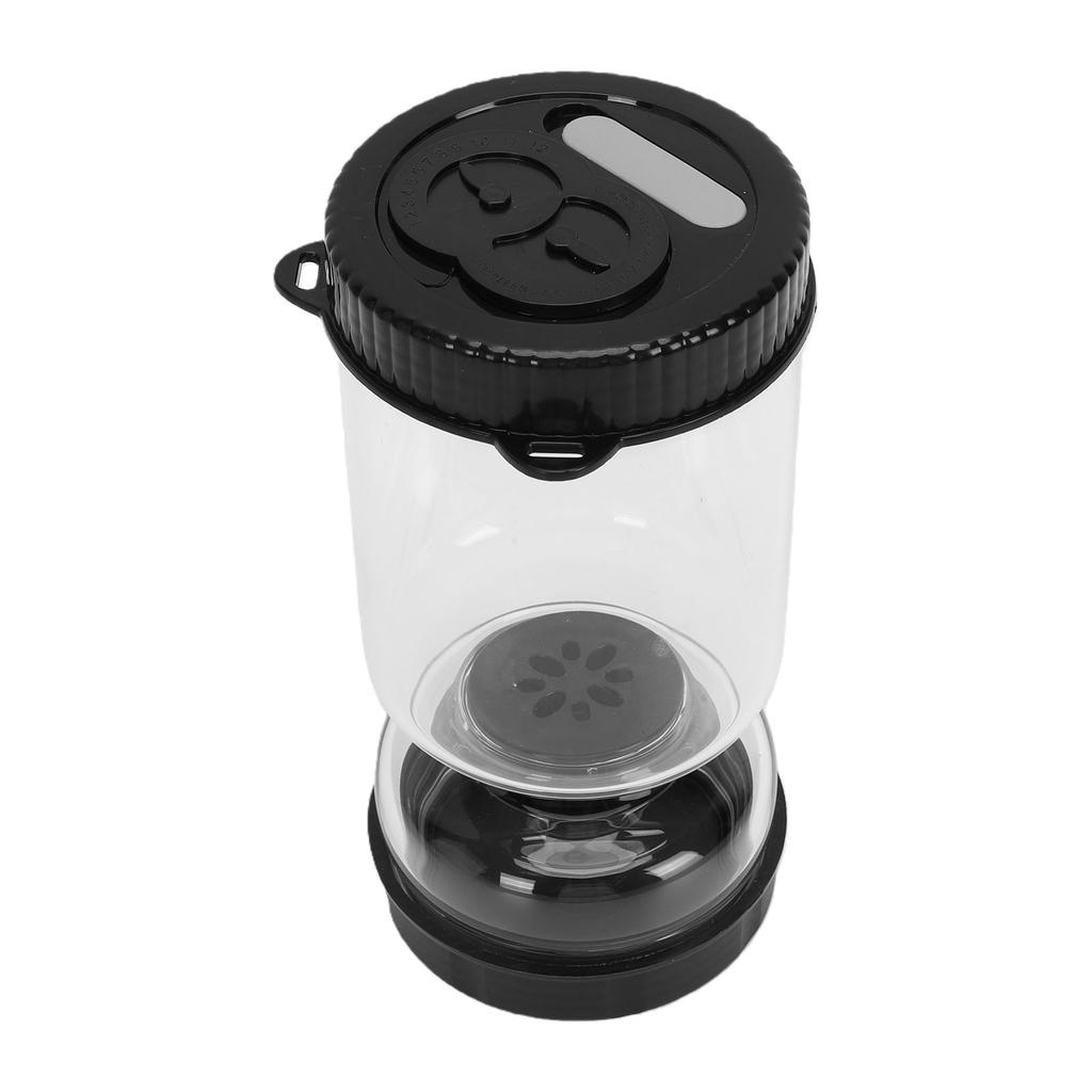 Black Pickle Jar Dry Wet Separation Heat Proof Odorless Food Grade Glass Pickled Vegetable Container