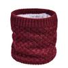 Male and Female Couples Fleece Thickened Single Ring Sleeve Winter Warm Wool Knitted Sleeve