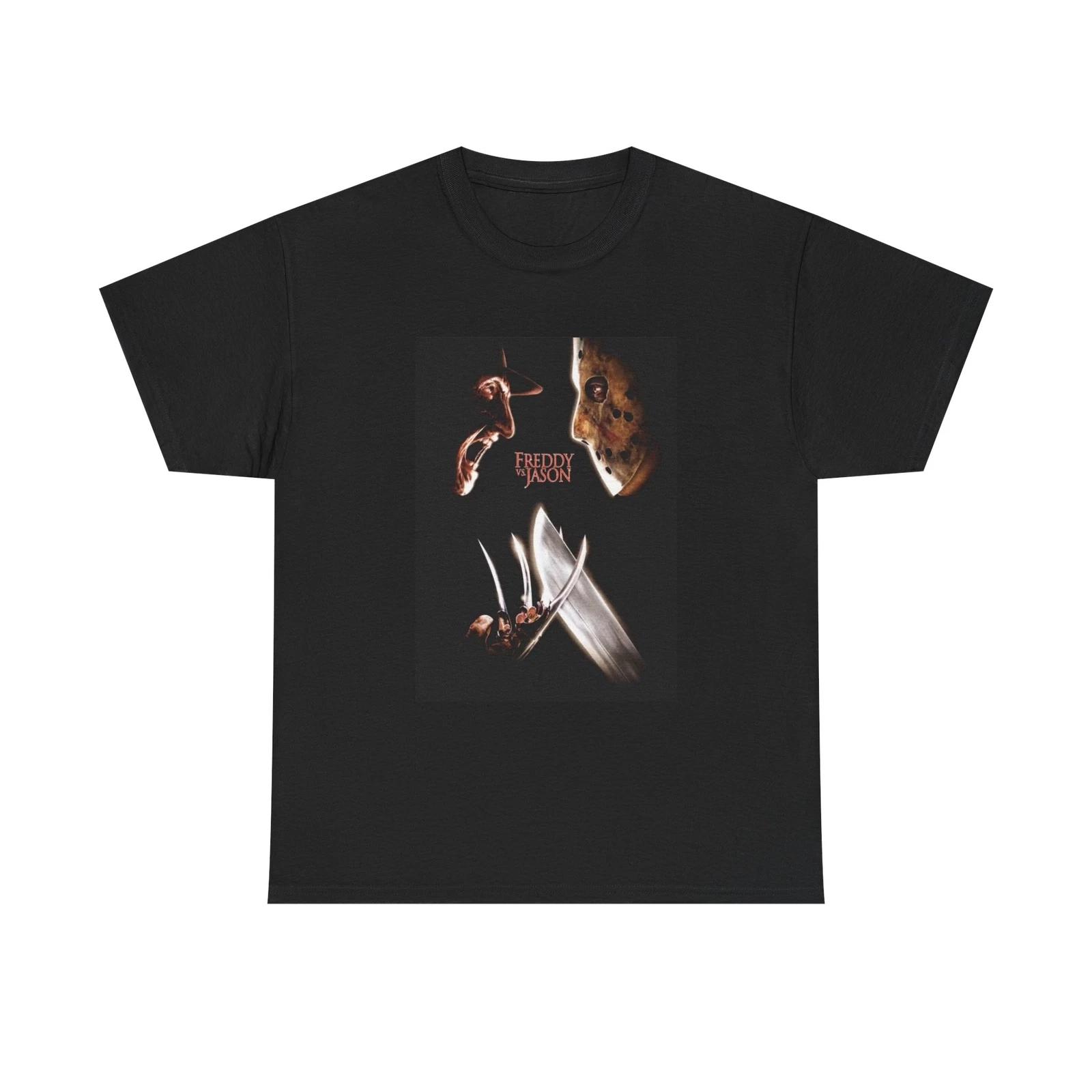 Men s and Women s T-shirts Freddy VS Jason XXXXL