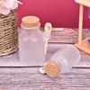 1Pcs Plastic Empty Bath Salt Bottle Cream Cosmetic Jar Cork Jar Container Cork