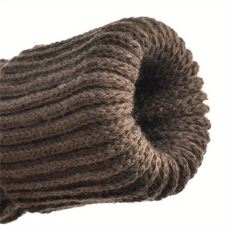 4Pcs Chair Leg Socks Cloth Gloves Floor Protection Knitting Wool Socks Furniture Feet Protectors