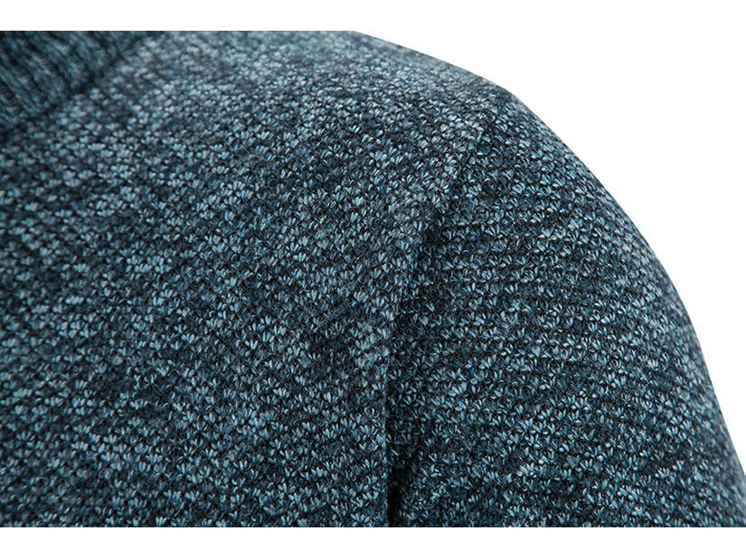 Herren Casual Grenzüberschreitende Pulloverjacke: Jugendtrend Grobstrick-Strickjacke
