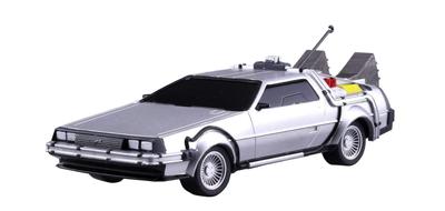 Aoshima Bunka Kyozai Movie Mecha Series Back To the Future Pullback Time Machine Scale Plastic Model No.11 Part.1 1/43