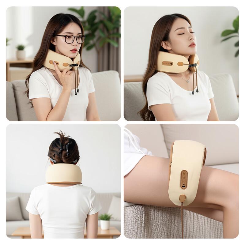JANCHENG U-shaped Neck Massager Pillow CN plug (adapter included)