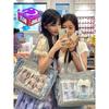 Jk Elegant and Lovely Leisure Ita Bag Women's Shoulder Bag Leather Sweet Lolita Japanese Transparent Fashion Handbag