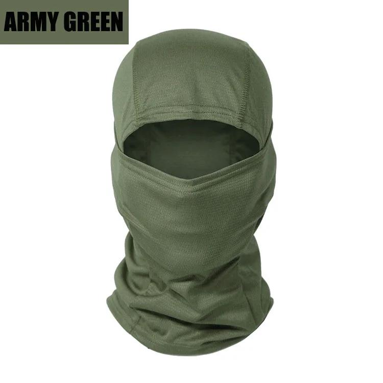 Camouflage Balaclava Hat Cycling Full Face Mask Outdoor Sports Hunting Hiking Ski Mask Motorcycle Helmet Inner Quick Drying Hat
