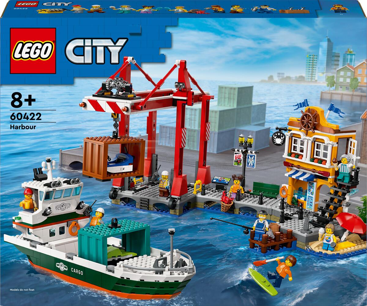 

LEGO конструктор City – Гавань с грузовым кораблем (60422)