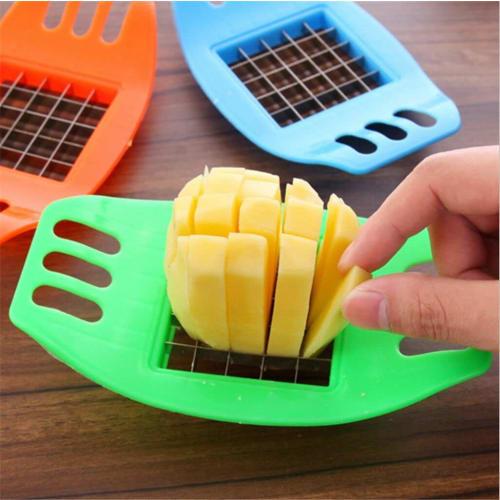 True Stainless Steel French Fry Cutter Potato Vegetable Slicer Chopper Practical