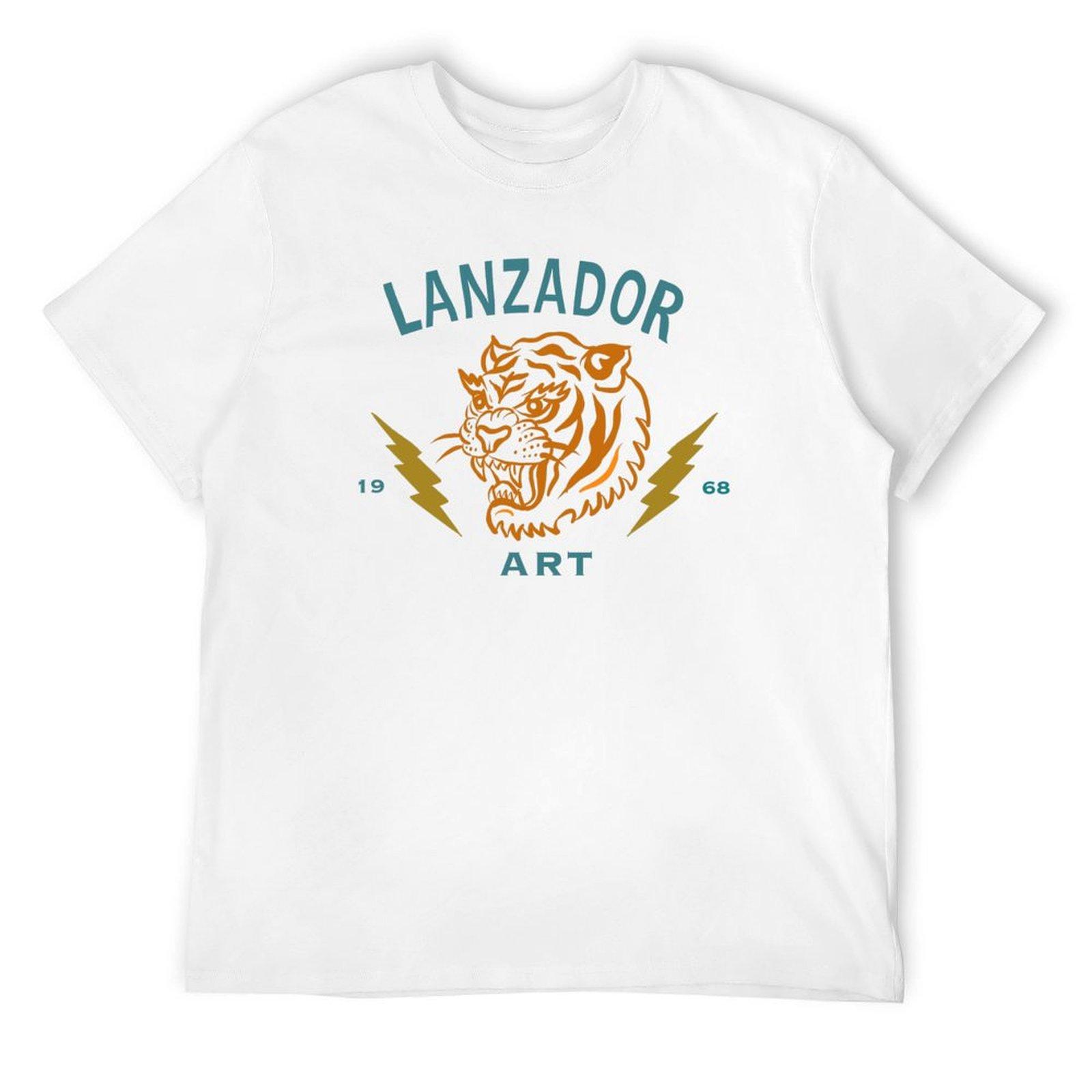Lanzador Tiger multicolor T-Shirt blanks shirts graphic mens t shirts S