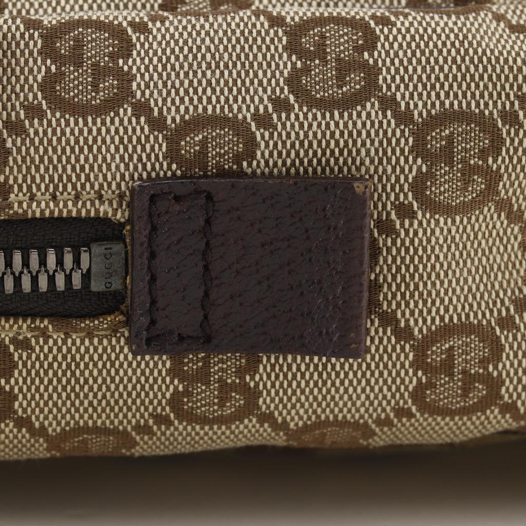 GUCCI Shoulder Bag 122759 Brown GG canvas unisex Used