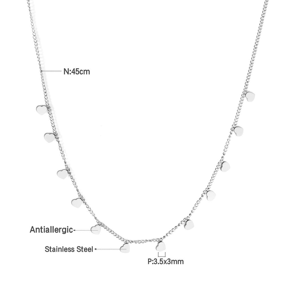 Simple And Versatile Rectangle Pendant Necklace Minimalist Luxury Women's Jewelry Accessory