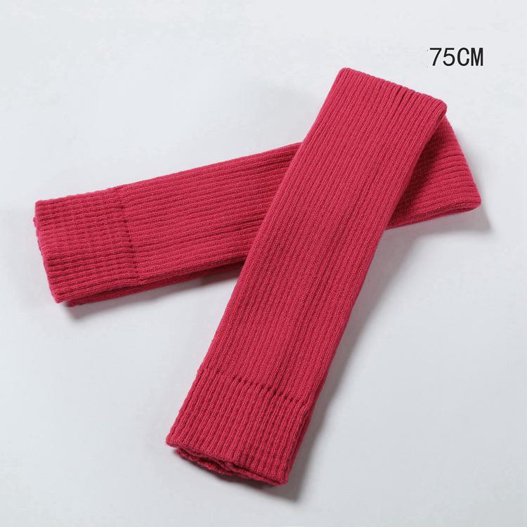 Eco-Friendly Medium Thickness Long Knee Toeless Yoga Socks Women Dance Ballet Thigh High Knitted Leg Warmers 100%