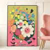 5D Diamond Painting FloralOwl Kits for Adults Full Round Drill Rhinestone Art Craft DIY Home Wall Decor Living Room Gift Idea