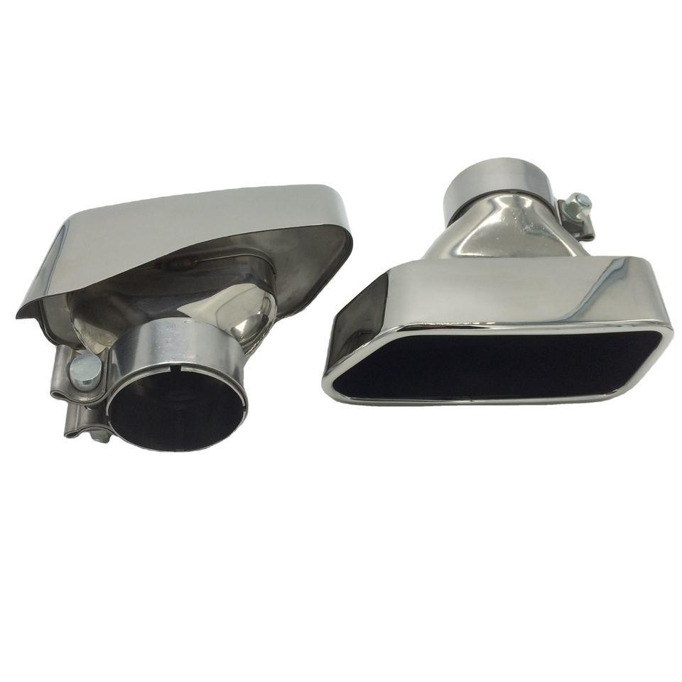 Premium Polished 304 Stainless Steel Exhaust Muffler for 2011-2024 BMW