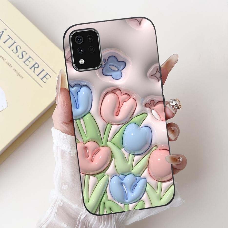 For LG K42 Case LG K52 LM-K520 Cute Rabbit Cartoon Cover Soft Silicone Phone Case For LG K62 K 42 52 LGK42 LGK52 Back Cover Bags