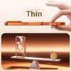 17Pro Cases Dust Plug Eletroplate Soft TPU Magsafe Case for iPhone 17 16 15 Pro Max 17 Pro Max Clear Silicone Cover