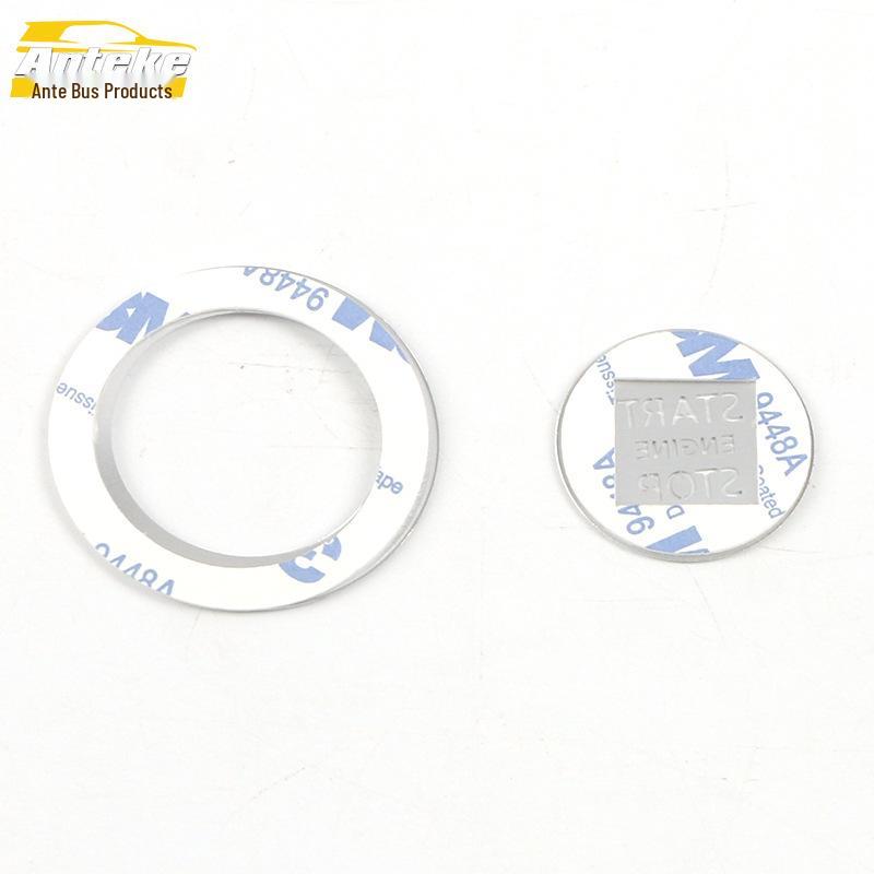 Sylphy Ignition Start Button Sequin Sticker - Accessory for One-Key Start