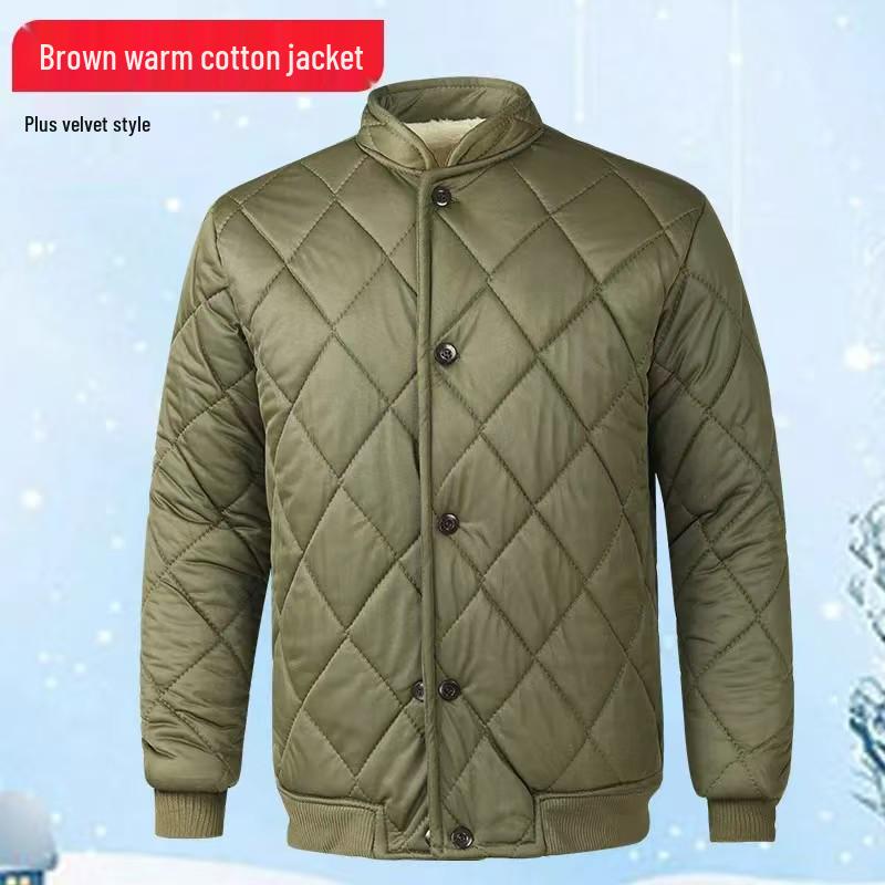 Zero Three Thermal Elastic Cotton Outfit: Warm Jacket & Pants for Outdoor Winter and Cold Storage Activities