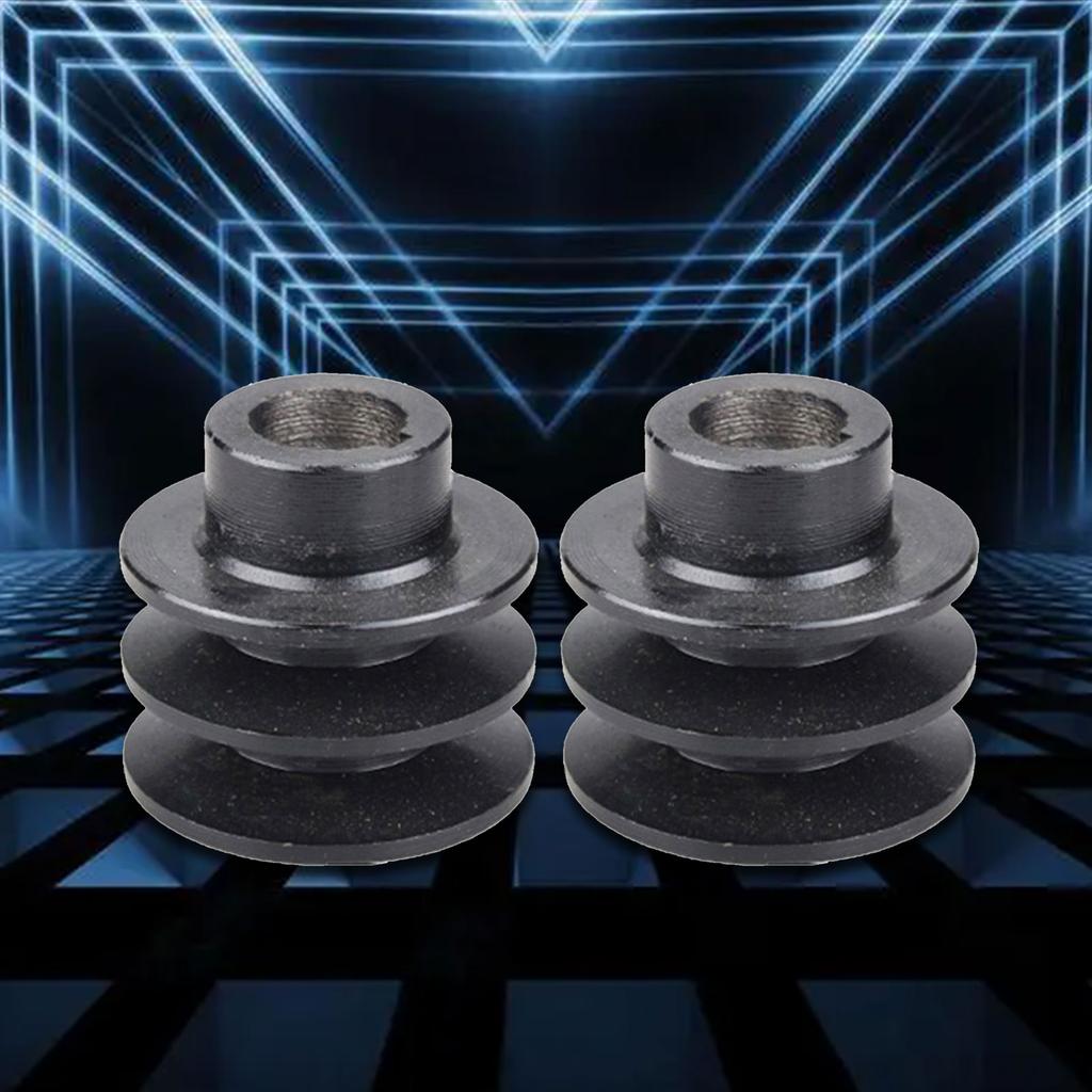 Puleggia di Ricambio per 168F 170F Installazione Facile Prestazioni Stabili Puleggia a Cinghia Alesaggio 19mm/20mm Puleggia a Doppia Scanalatura