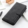KHAZNEH For Honor X8a 4G Leather Phone Case Retro Texture Wallet Stand Protective Phone Cover