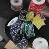 Printed Chiffon Voile Ribbon 1.5" 38Mm Diy Hair Bows Sewing Accessories Handmade Crafts Gift Flower Packing 10 Yards