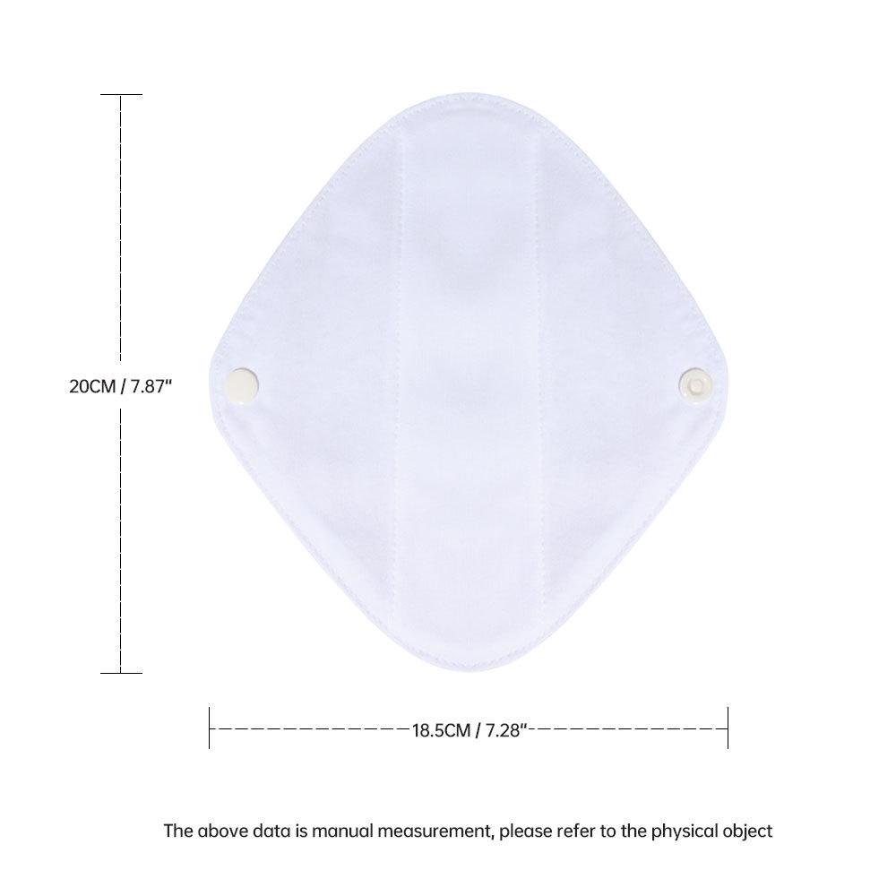 Bamboo Charcoal Washable Panty Liners - Reusable Leak-Proof Pads for Elderly & Postpartum Incontinence