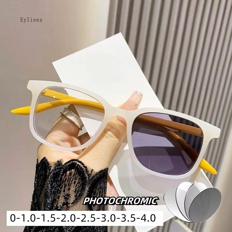 Unisex Summer Glasses Vintage Women's Oval Sunglasses Fashion Design Round Myopia Sunglasses Classic Vintage Near Sight Shades