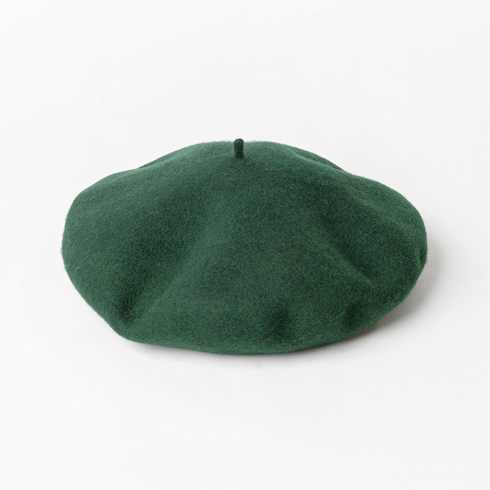 100% Wool Big Size XL 60cm Berets Women New 32cm Oversized Painter Hat Autumn Winter Female Warm Walking Cap Large Size Men Hat
