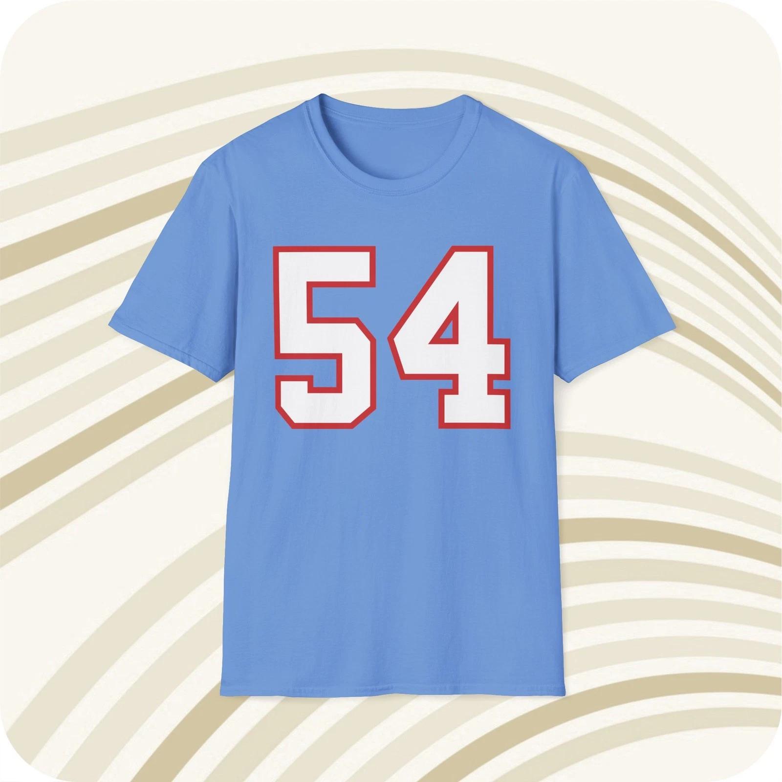 

Throwbackmax Gregg Bingham Houston Oilers Jersey T shirt - Front & Back Print S