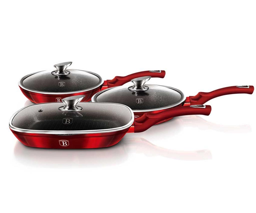 BERLINGER HAUS BH-6189 SADA ŽULOVÝCH PÁNEV