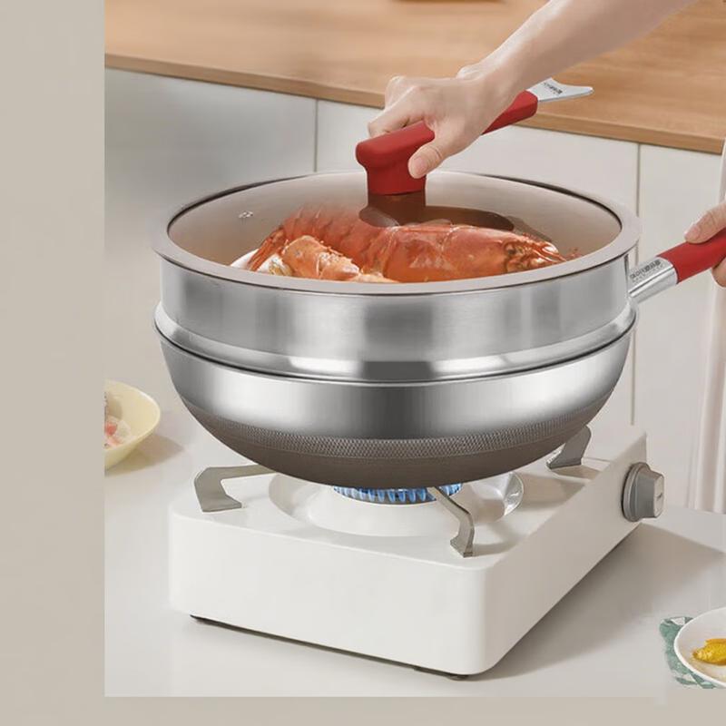 OLOFE Non-Stick Titanium Alloy Wok