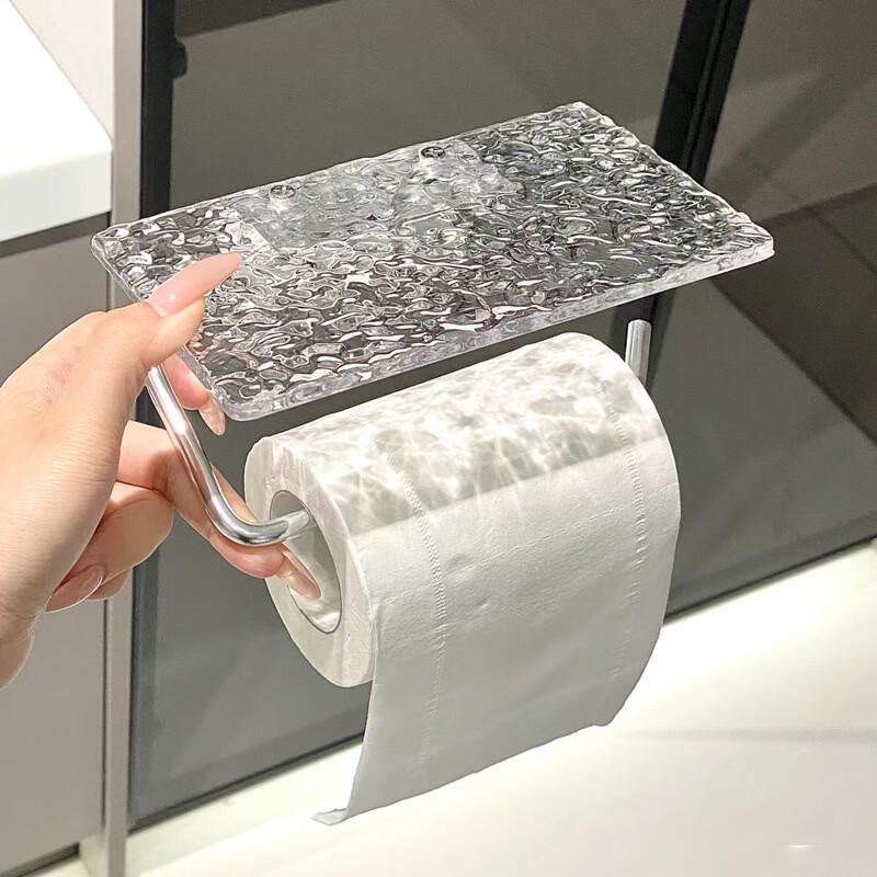 Qiaomeiren Punch-Free Bathroom Tissue Holder