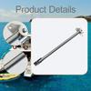 And Universal 316 Stainless Steel Boat Dock Support. Practical Support for Indoor Outdoor Parts.
