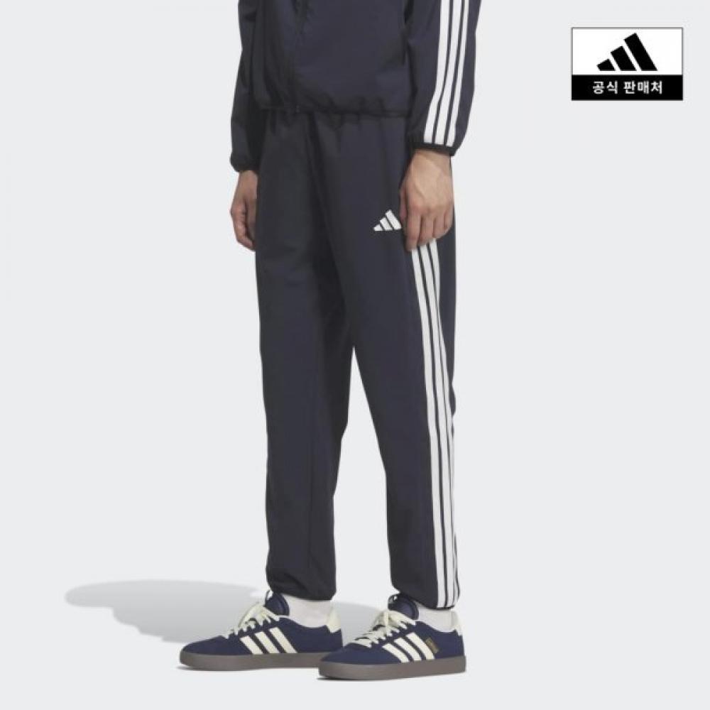 Adidas 3 Stripe Loose Fit Light Woven Track Pants Kr8911 KR8911/A2XL