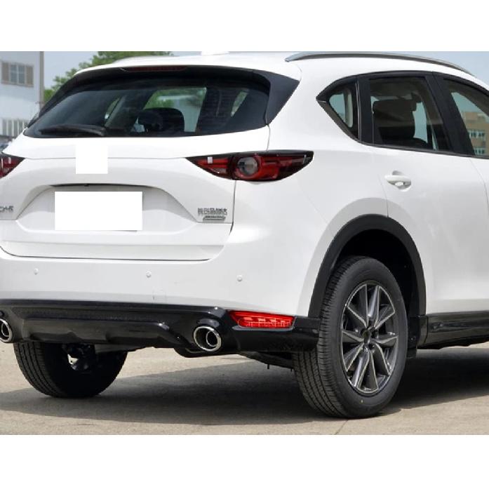 2Pcs For Mazda CX-5 CX5 2017 2018 2019 2020 2021 LED Rear Reflector Taillight Fog Lamp Rear Bumper Light Brake Light Turn Signal
