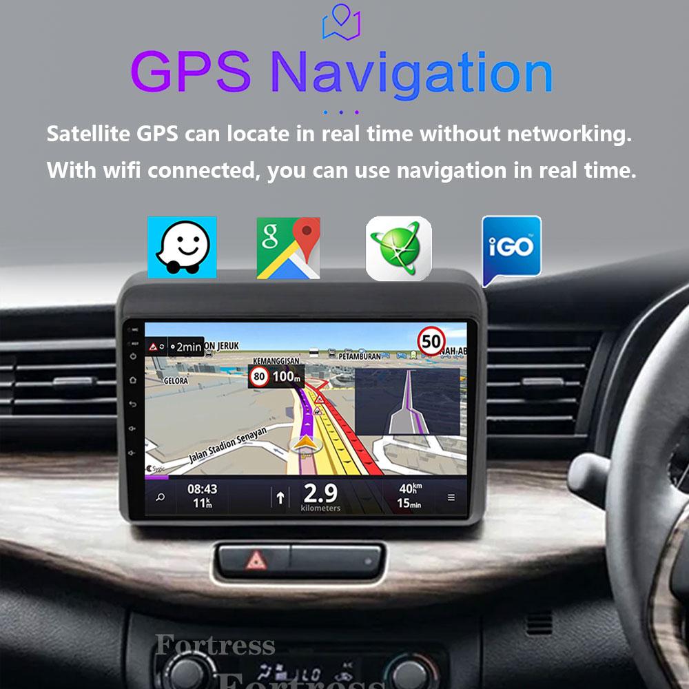 Android 13 Stereo 9" For Suzuki ERTIGA 2018 2019 2020 Radio Multimedia Player Quad Core Bluetooth 2 Din Car GPS Video Navigation