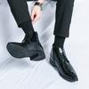 Herren Motorradstiefel Kleider Halbstiefel Leder Stiefeletten Smoking Hochzeit Blazer Reitschuhe Übergröße