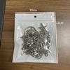 Punk Pants Chain Pentagram Keychains for Men Women Jean Trouser Biker Chains Harajuku Goth Jewelry Gothic Rock Emo Accessories