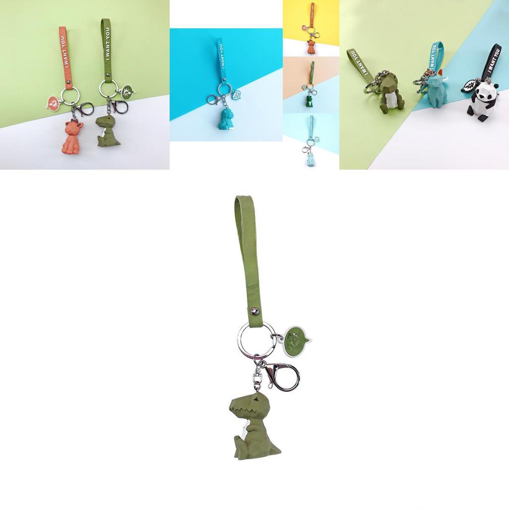 Adorable Resin Cartoon Keychain Family For Couples And Friends Cute Key Accessories