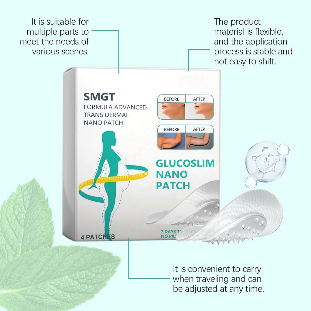 Nano Micro Needle Plaster , Slimming Micro Needle Plaster , Firming Line Improvement Skin Care Patch   4pcs/1box