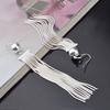 Fashion Women's Long Tassel Drop Dangle Hook Earrings Statement Jewelry
