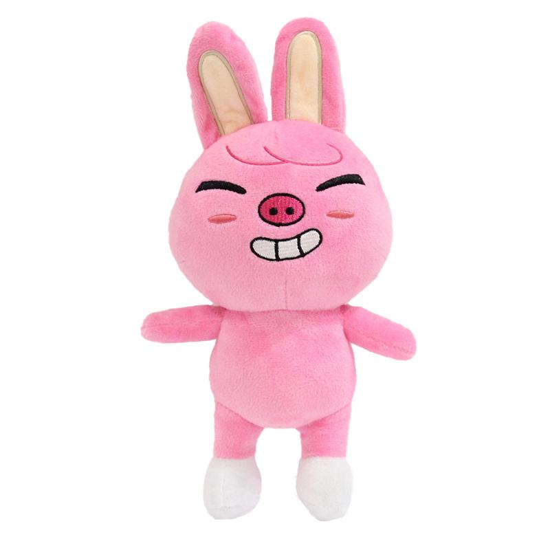 Skzoo Plush Toys Stray Kids Plush Wolf Chan Cartoon Stuffed Animal Plushies Doll Cute Companion for Kids Adults Fans Gift 20CM